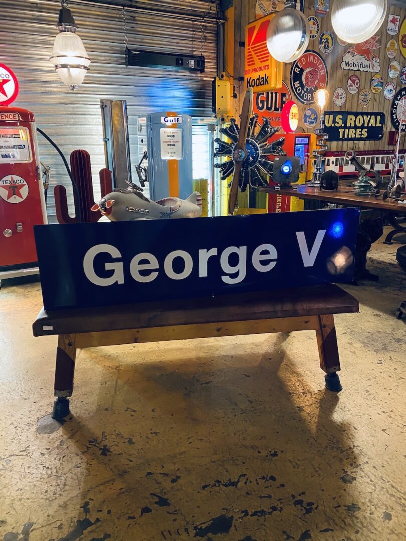 Décoration métro George V