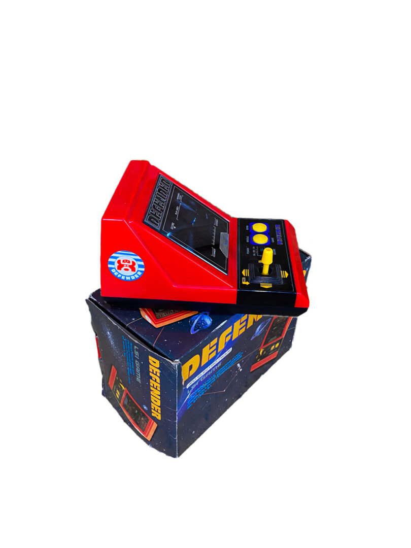 Defender electronic video game