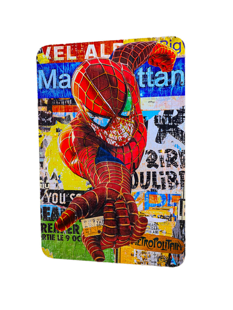 Spiderman contemporary pop art painting