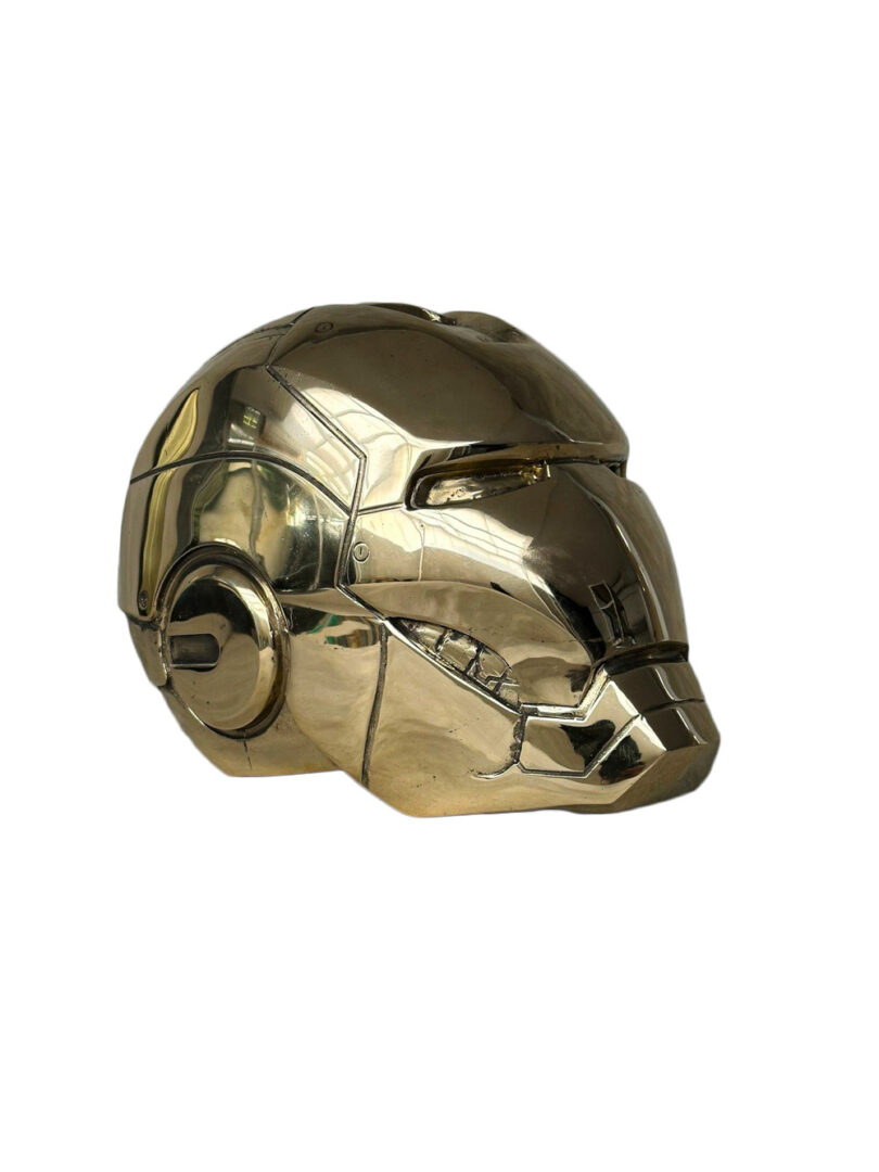 Bronze Iron Man helmet