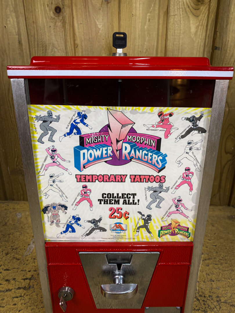 Power rangers 1990 dispenser
