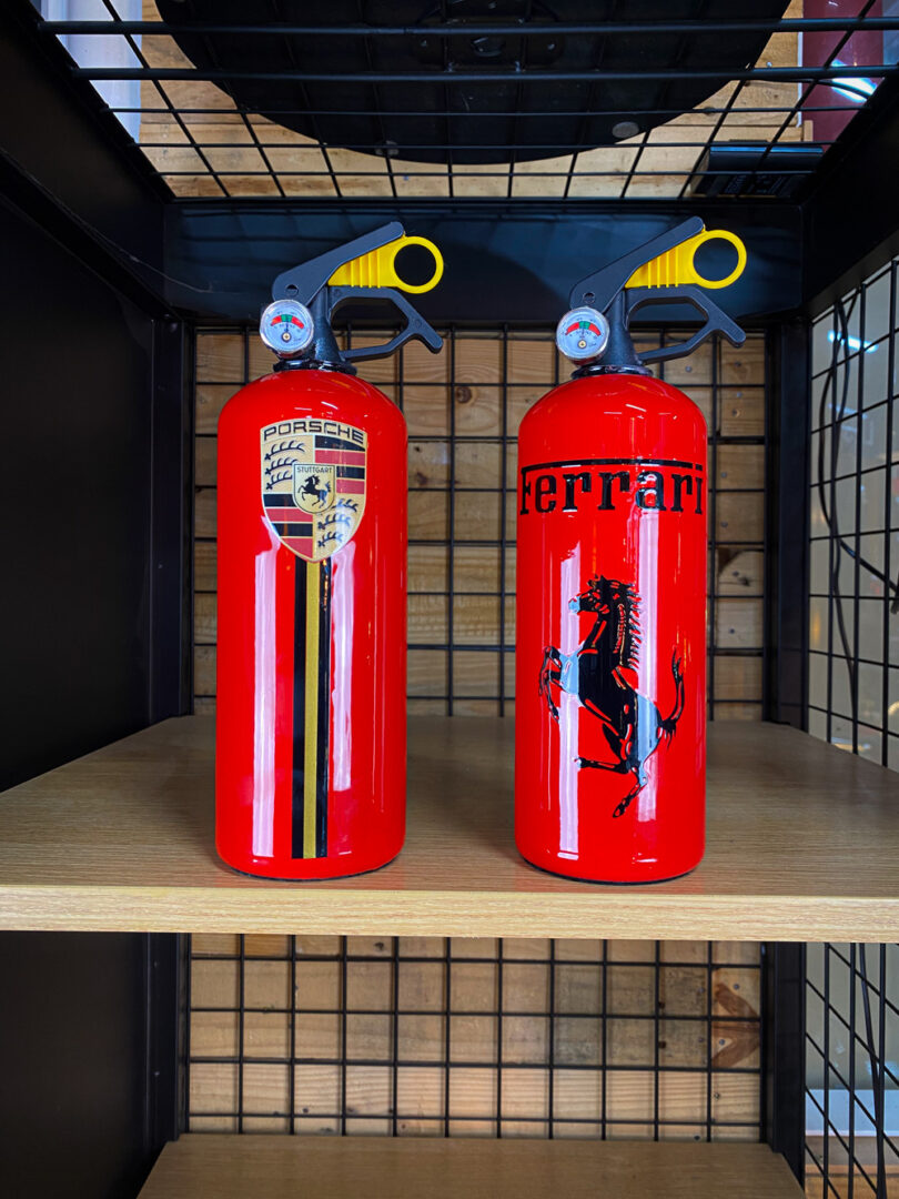 mustang fire extinguisher