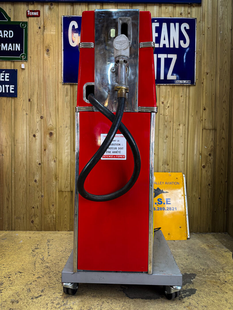 vintage collector gas pump