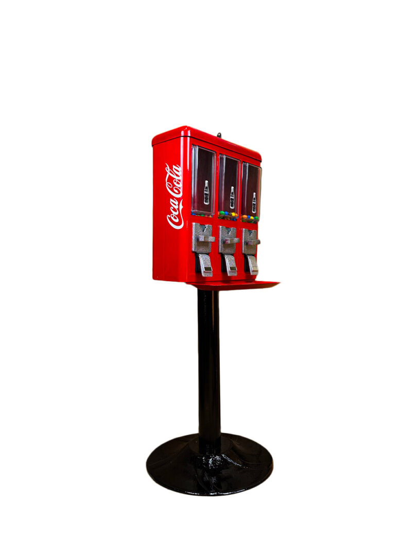 large coca cola dispenser