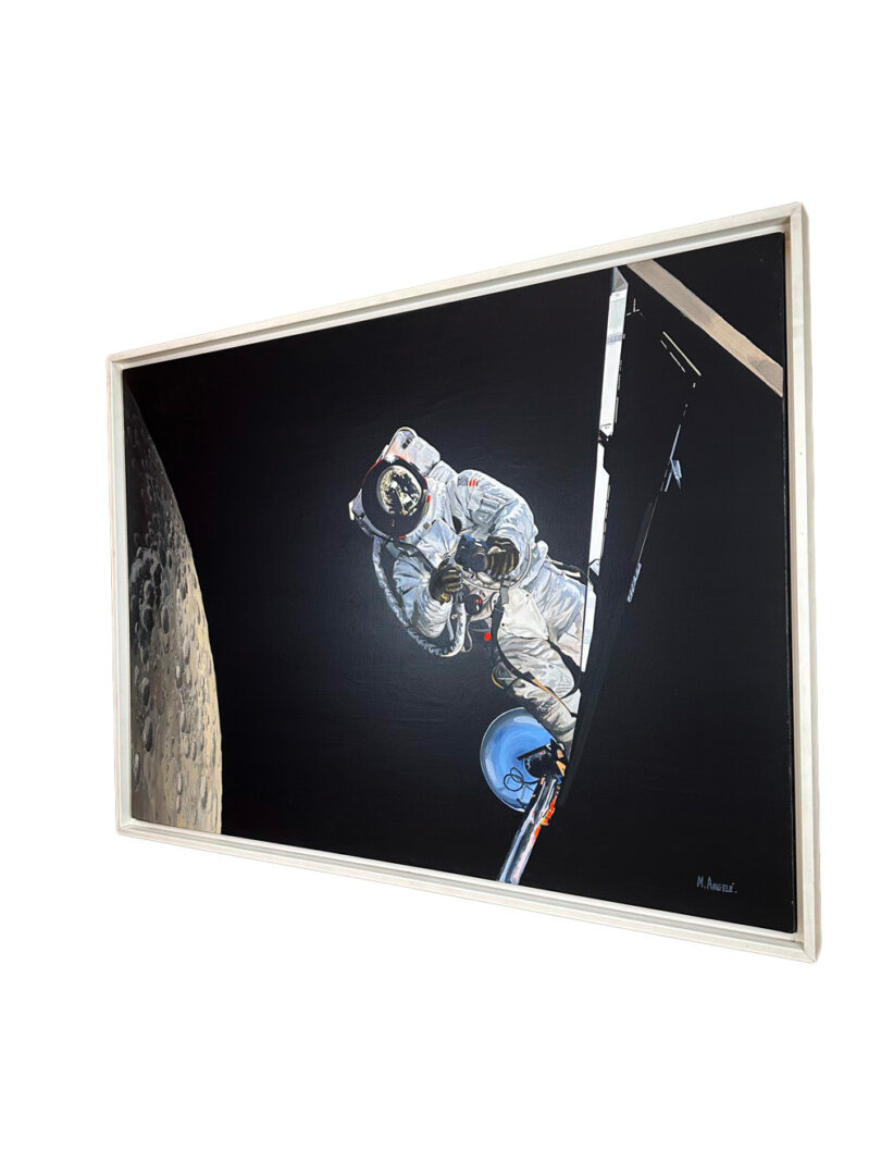 astronaut moon canvas