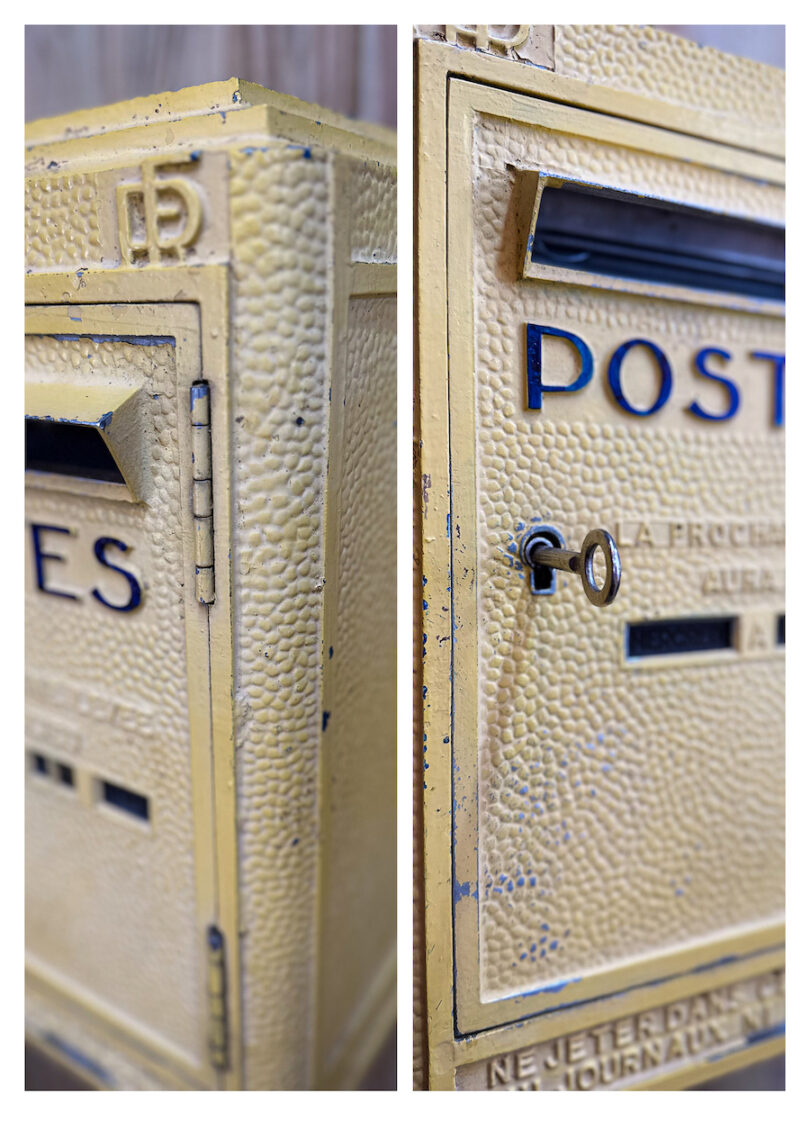 retro postes mailbox