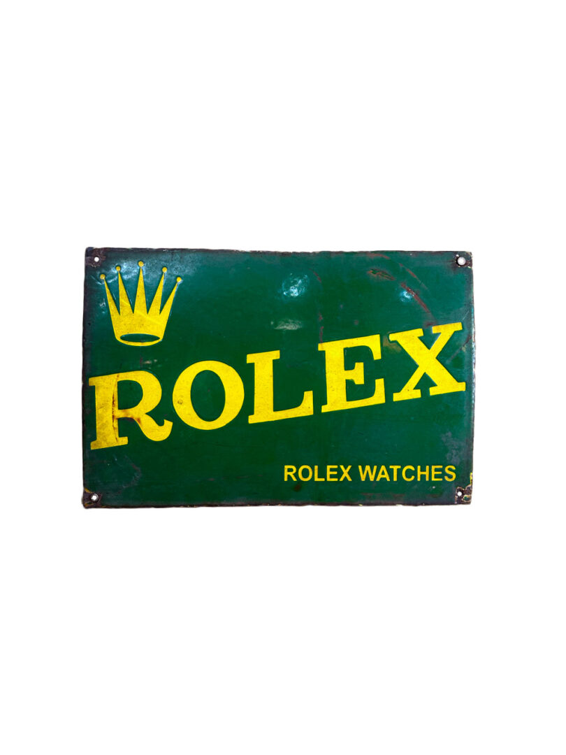 rolex plaque
