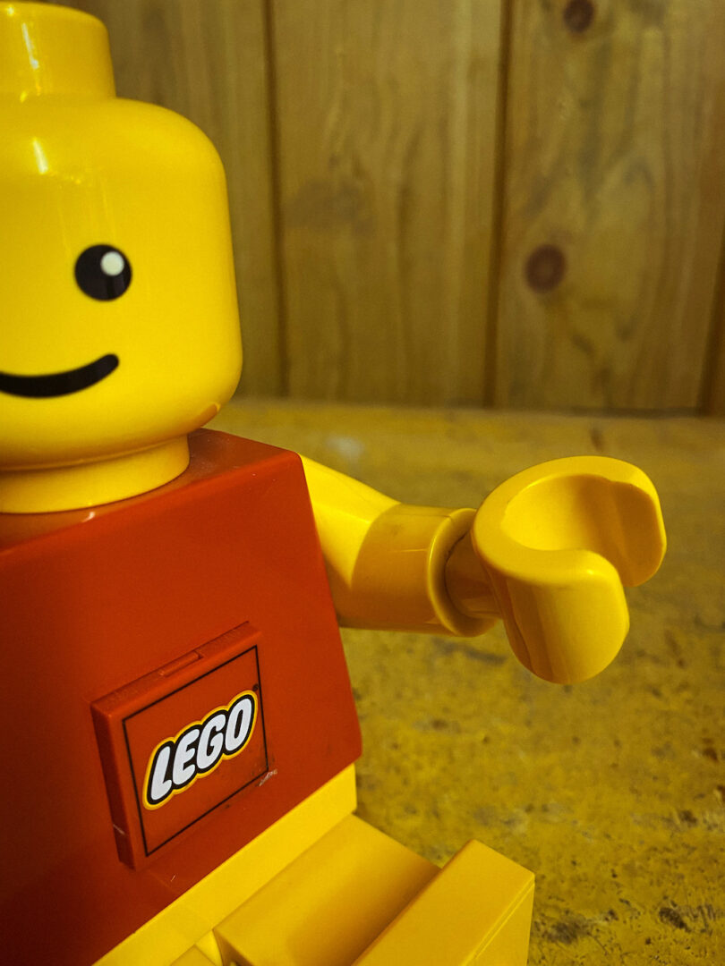 Figurine Lego lampe à poser