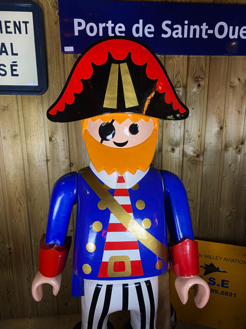 Statue playmobil pirate