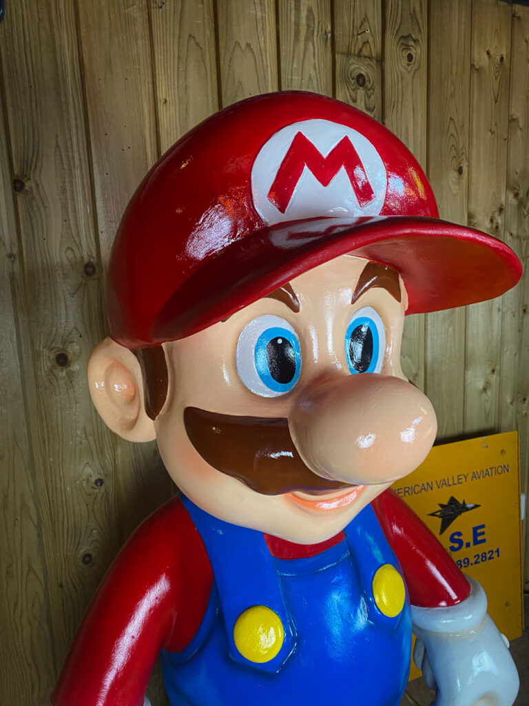 Statue de Super Mario
