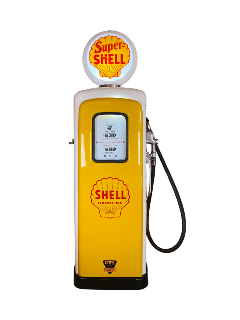 pompe à essence shell