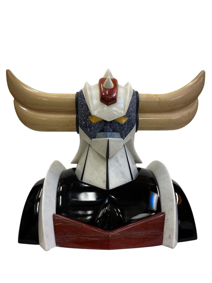 Buste Goldorak en marbre