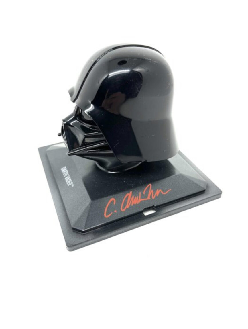 Casque Dark vador Mini Helmet dédicacé