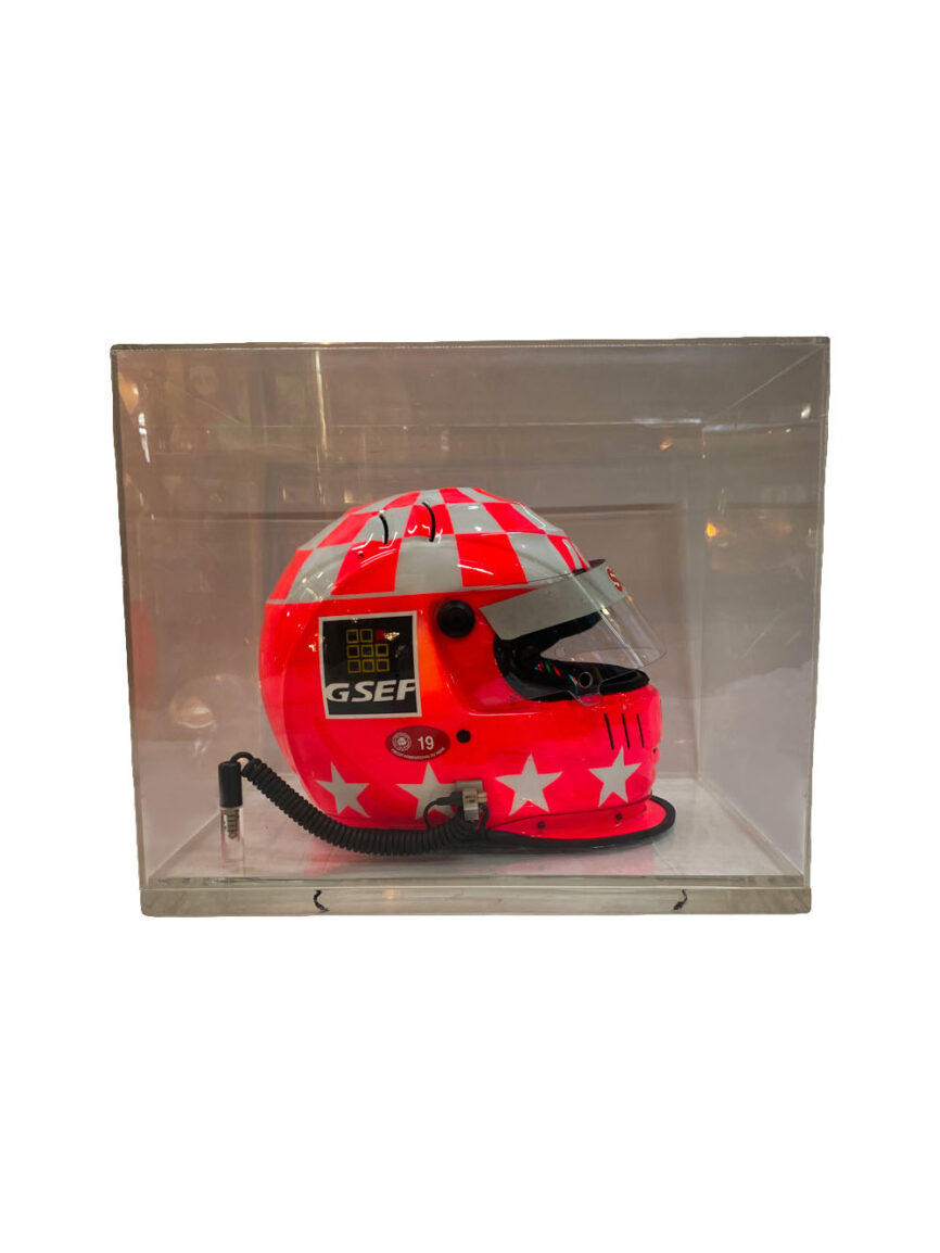 Casque de pilote automobile