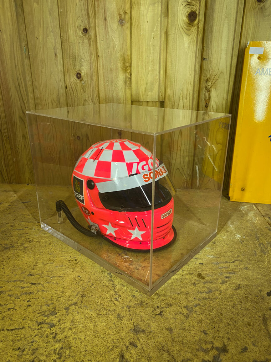 Casque de pilote Le Mans