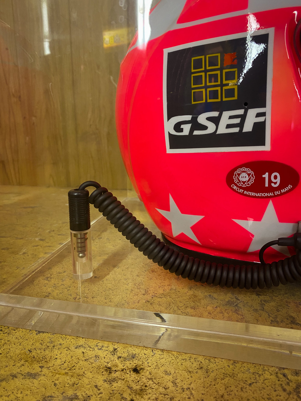 Casque de pilote original