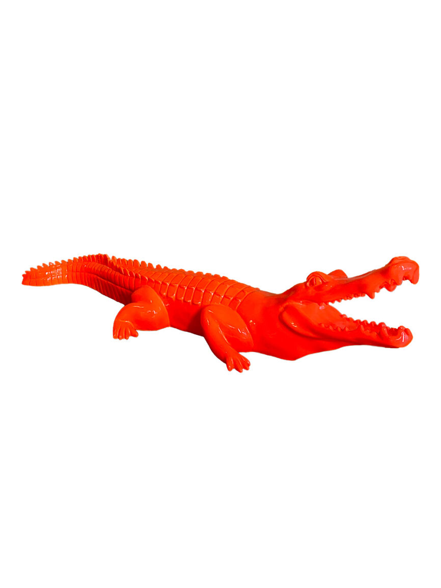 Statue crocodile pop art