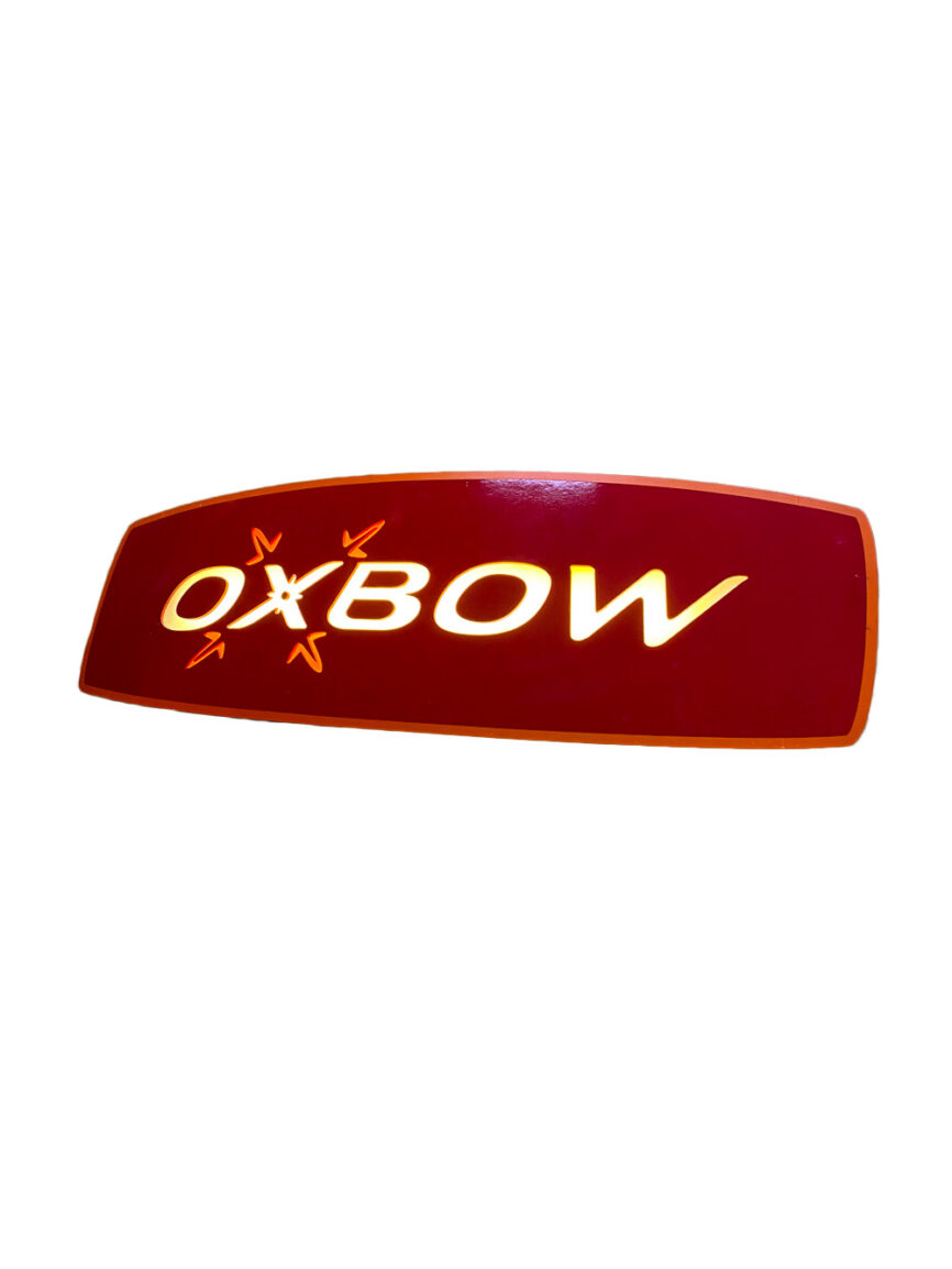 Enseigne lumineuse vintage oxbow