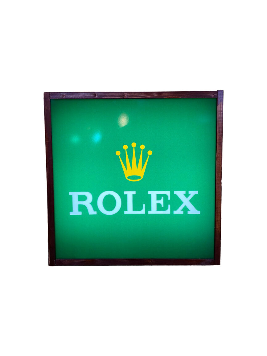 Enseigne Rolex vintage