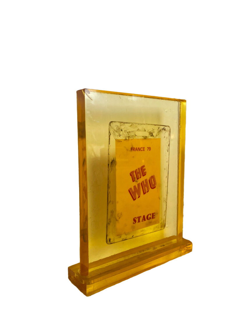 Inclusion en résine The Who