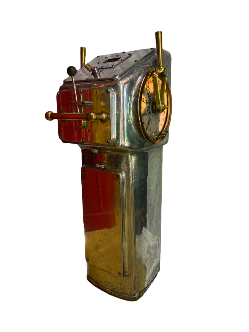 Chadburn ancien en laiton