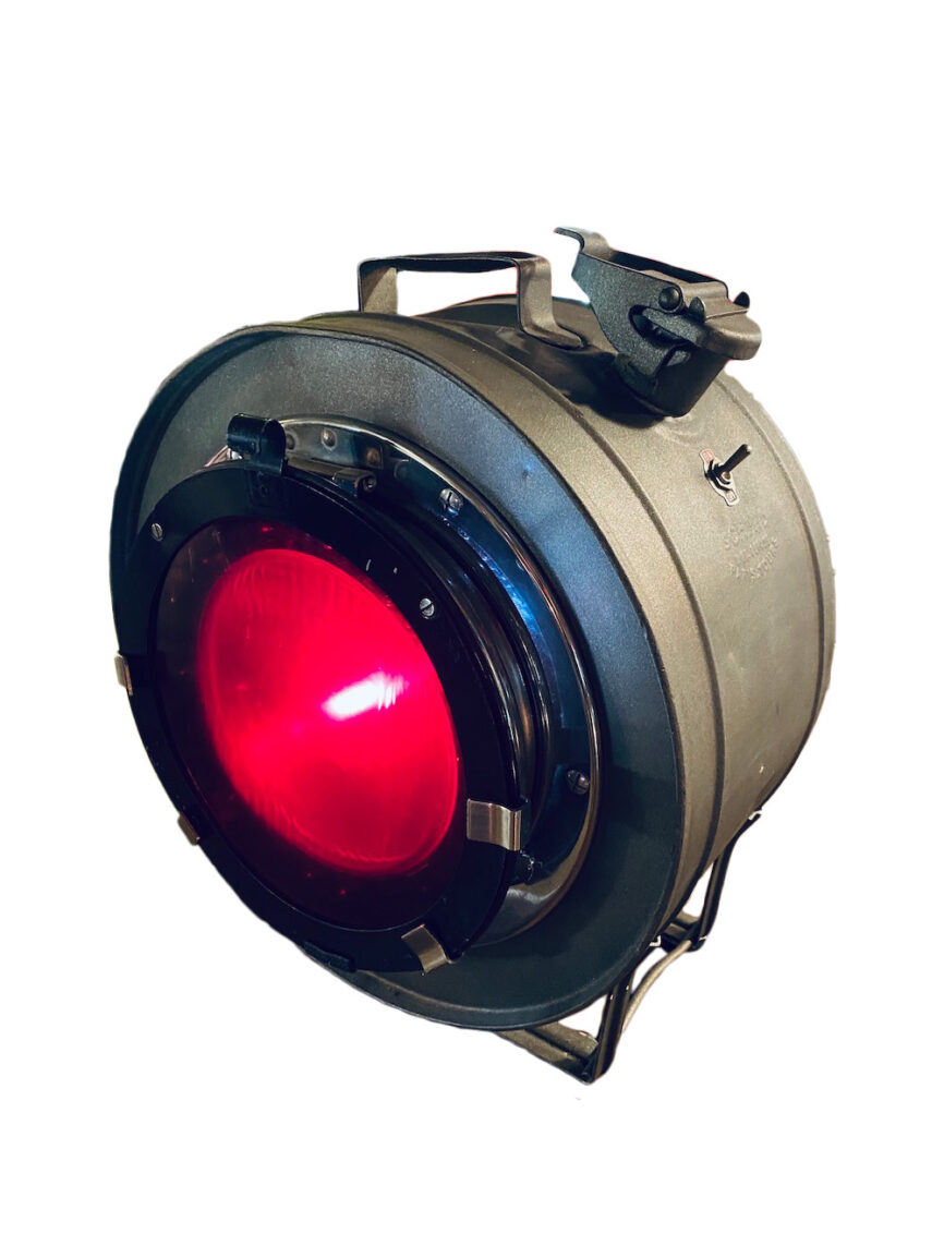 Lampe vintage bidon d'essence