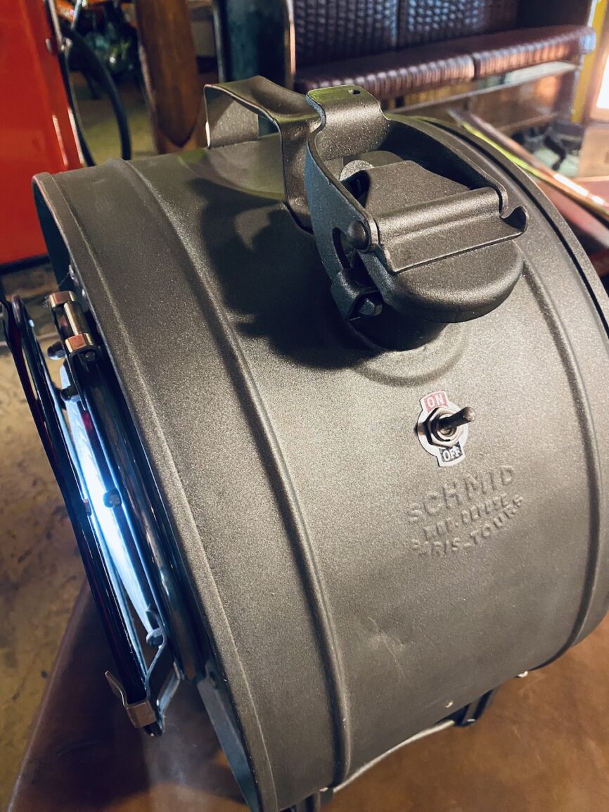 Lampe bidon ancien vintage