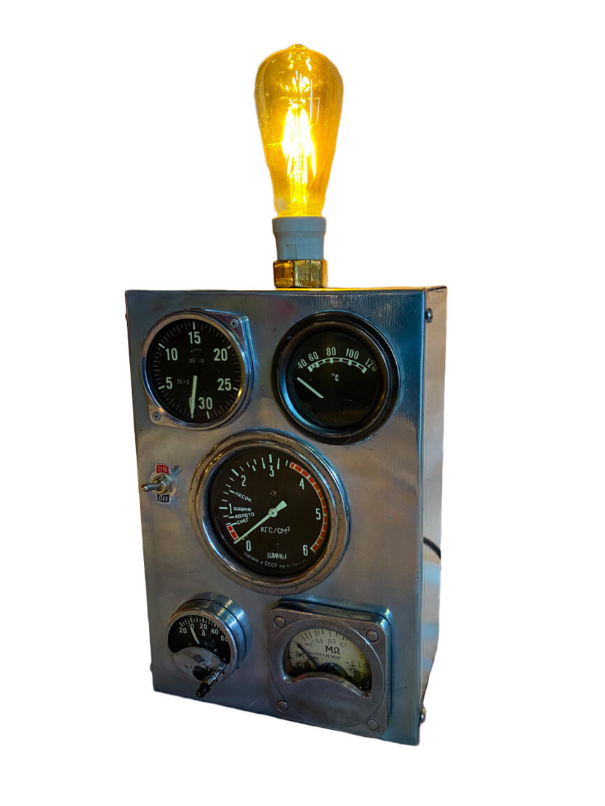 Lampe déco esprit avion