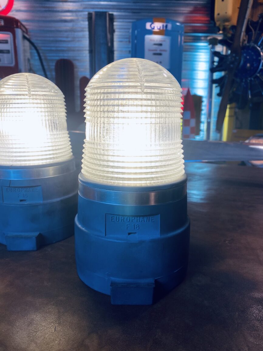 Lampe de piste design aviation