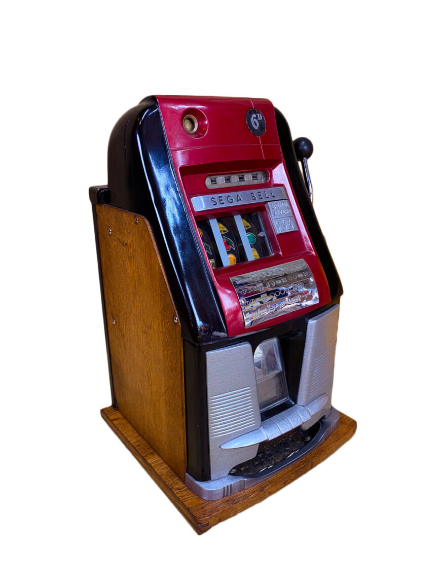 Bandit manchot Sega Bell vintage