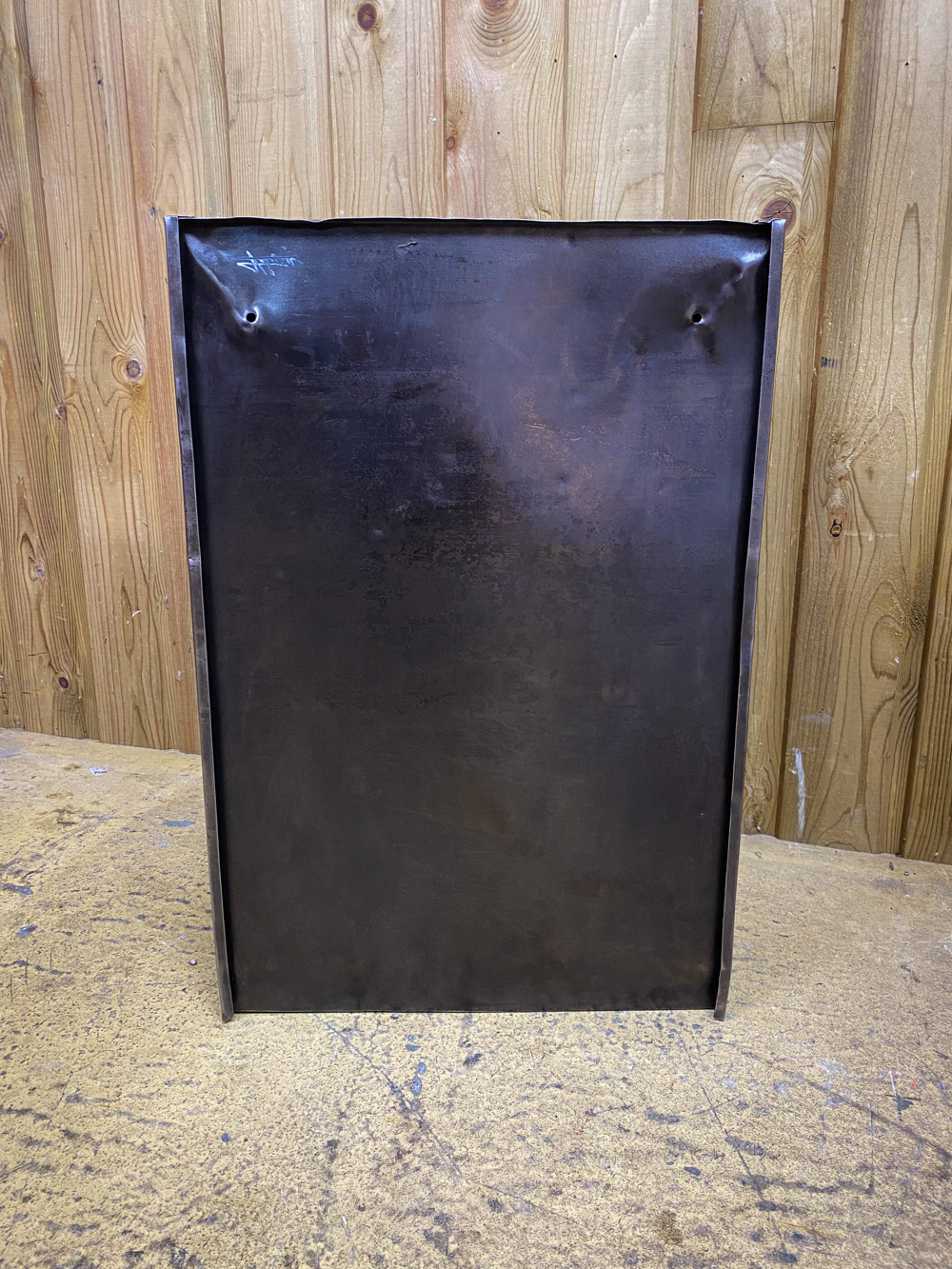 meuble à clapet cabinet industriel