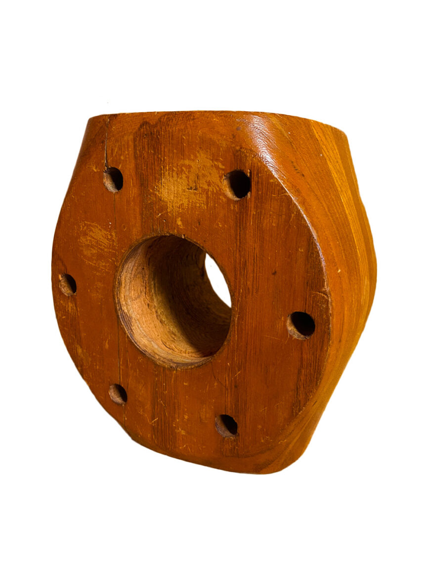 Moyeux hélice en bois vintage