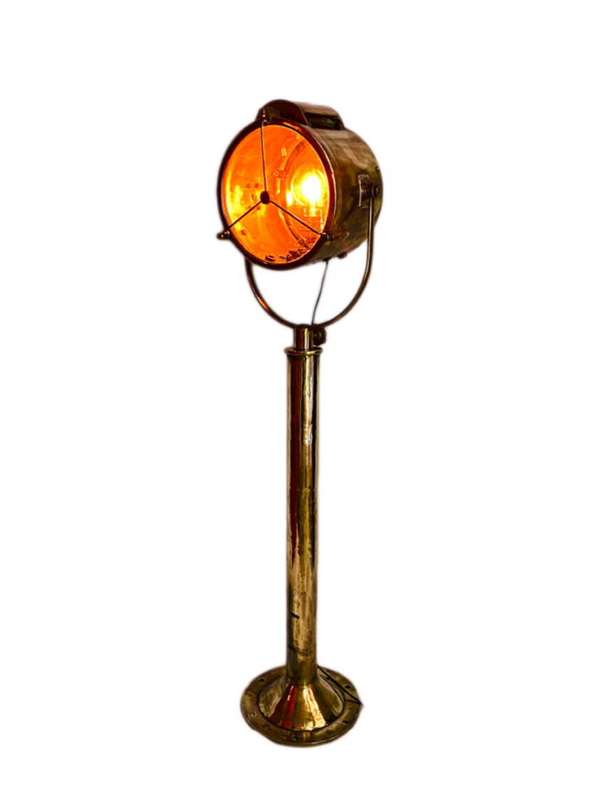 Projecteur de navire en cuivre