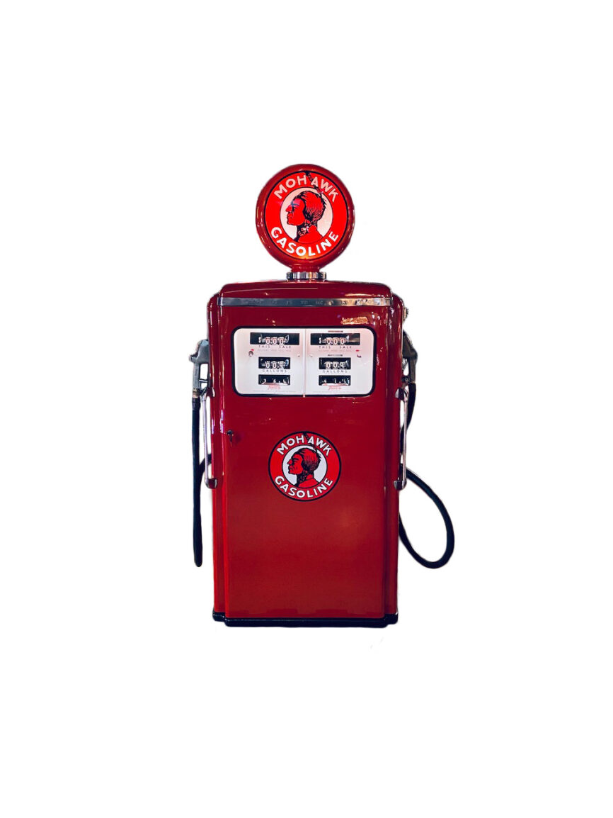pompe à essence américaine décoration
