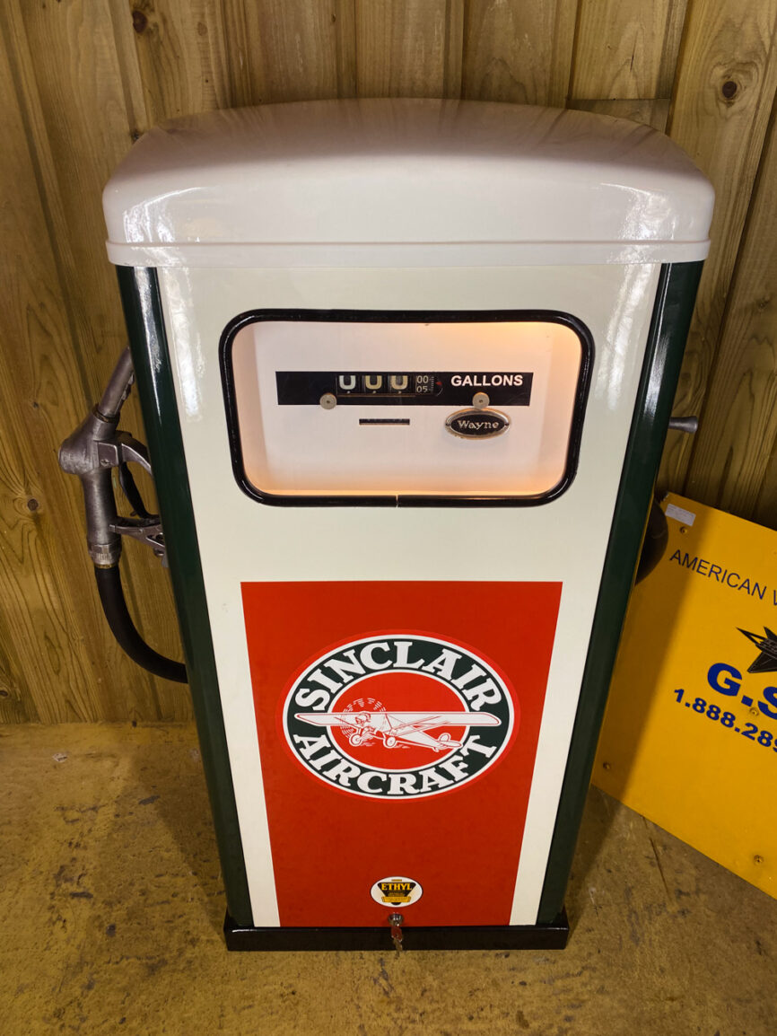 Pompe à essence vintage