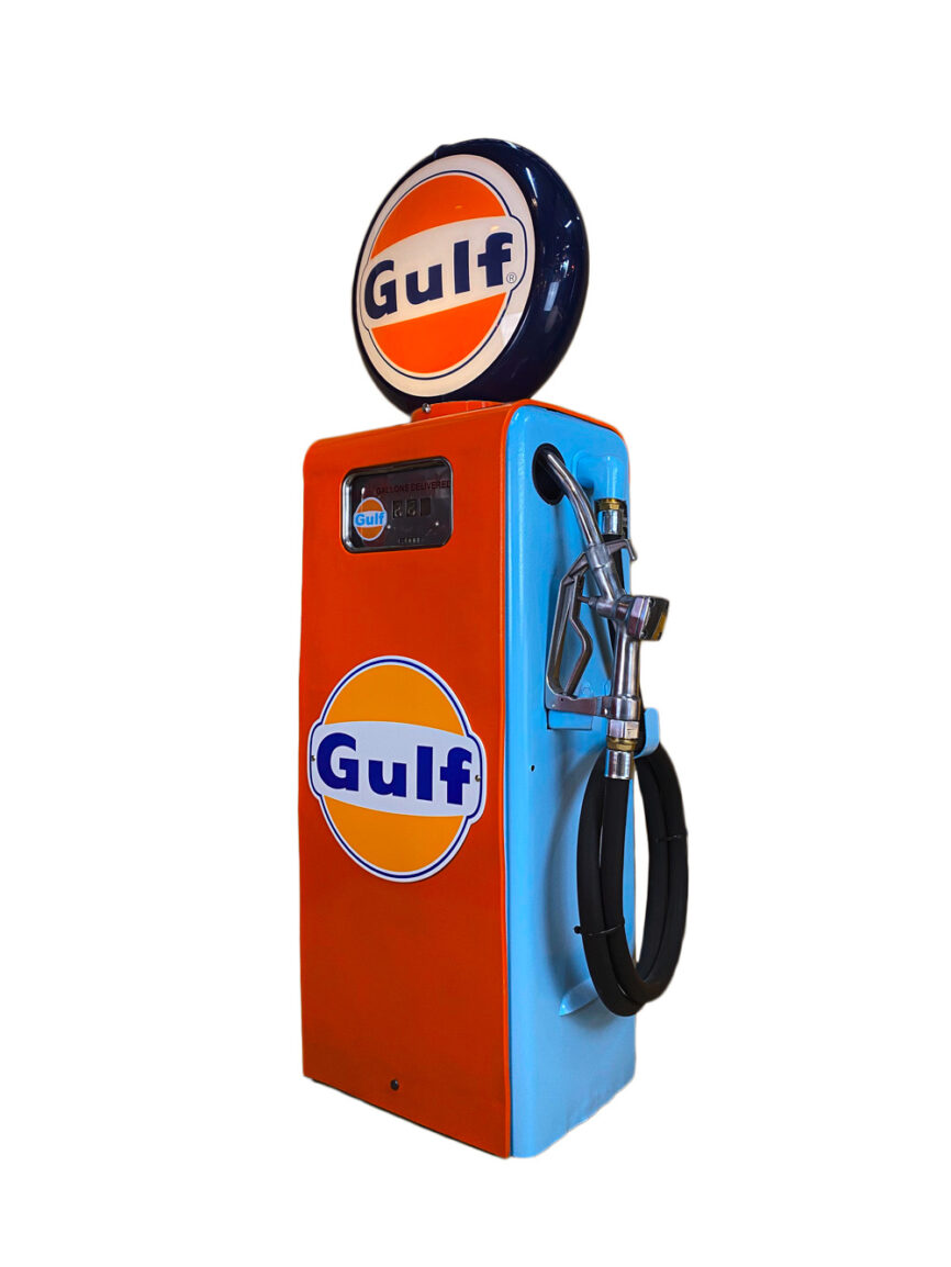 Pompe à essence gasboy Gulf