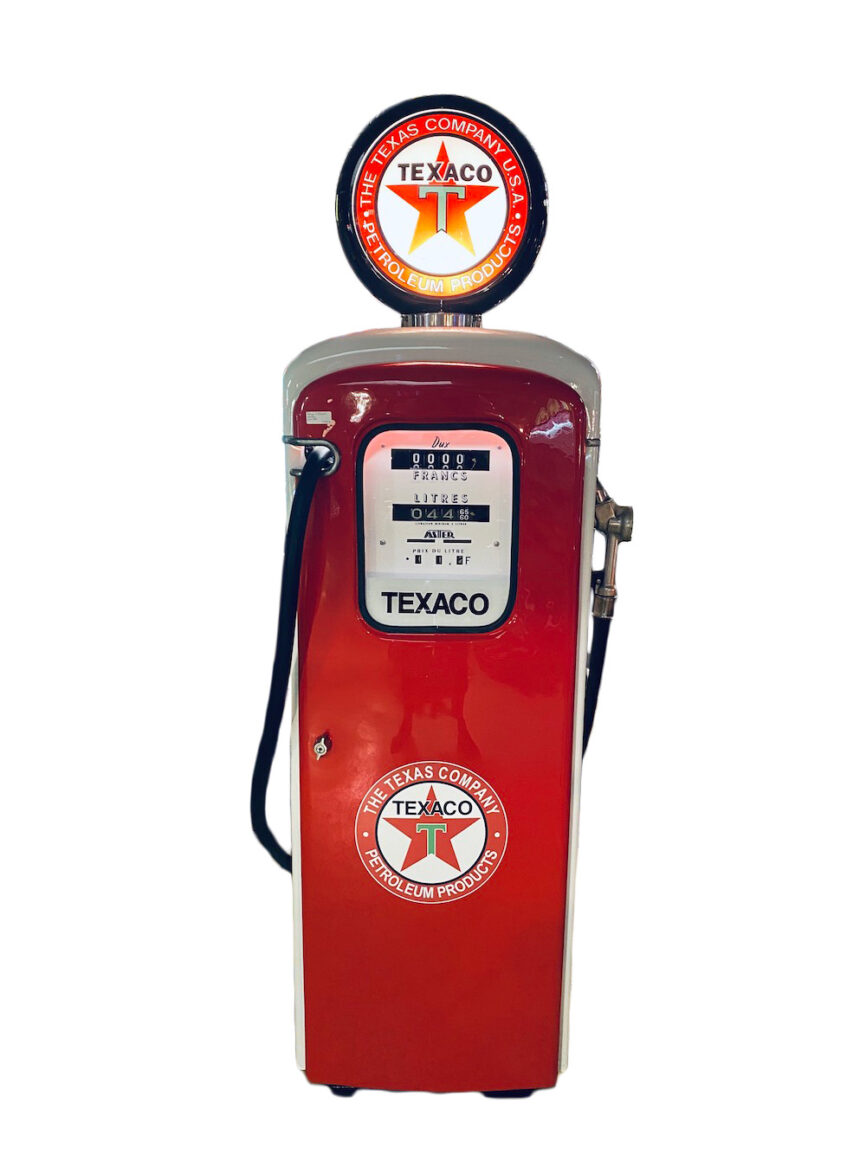 Pompe à essence ancienne