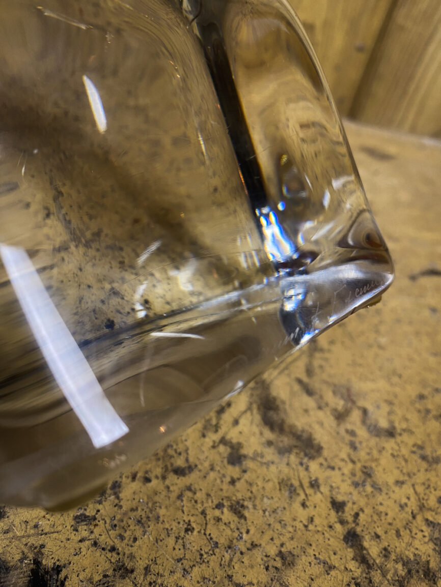 Sculpture déco en cristal de daum