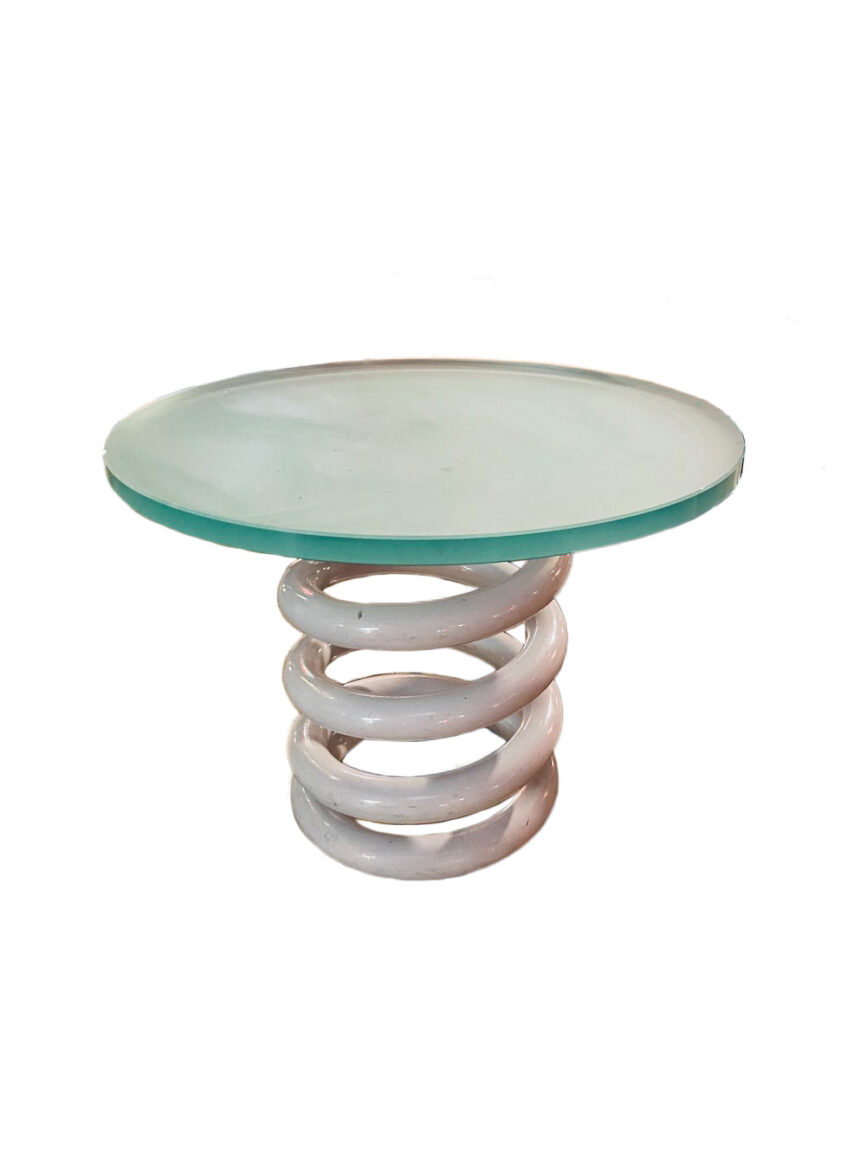 Table basse vintage train