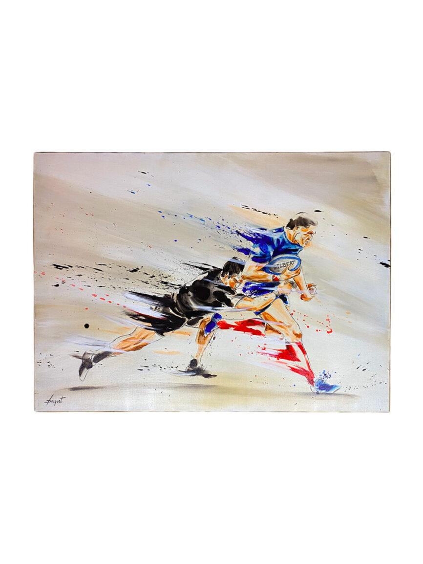 Tableau peinture Rugby