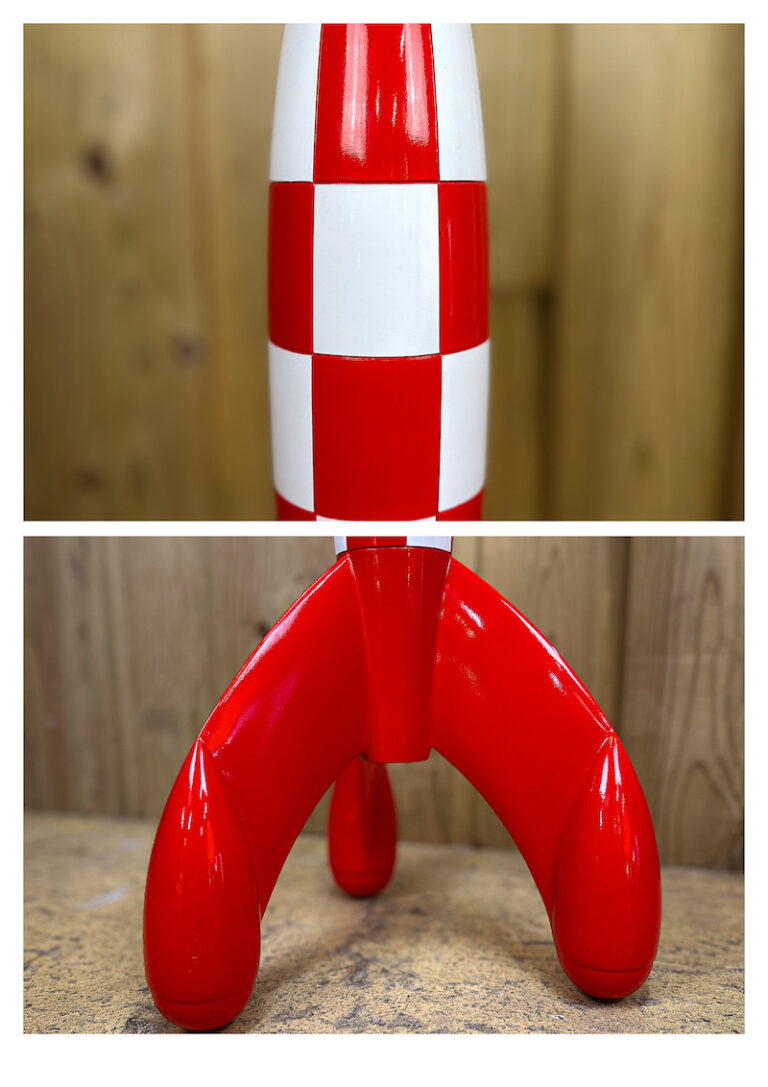 Fusée Tintin 39cm - Collection