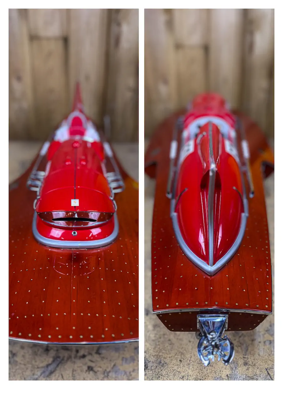 grande maquette bateau ferrari