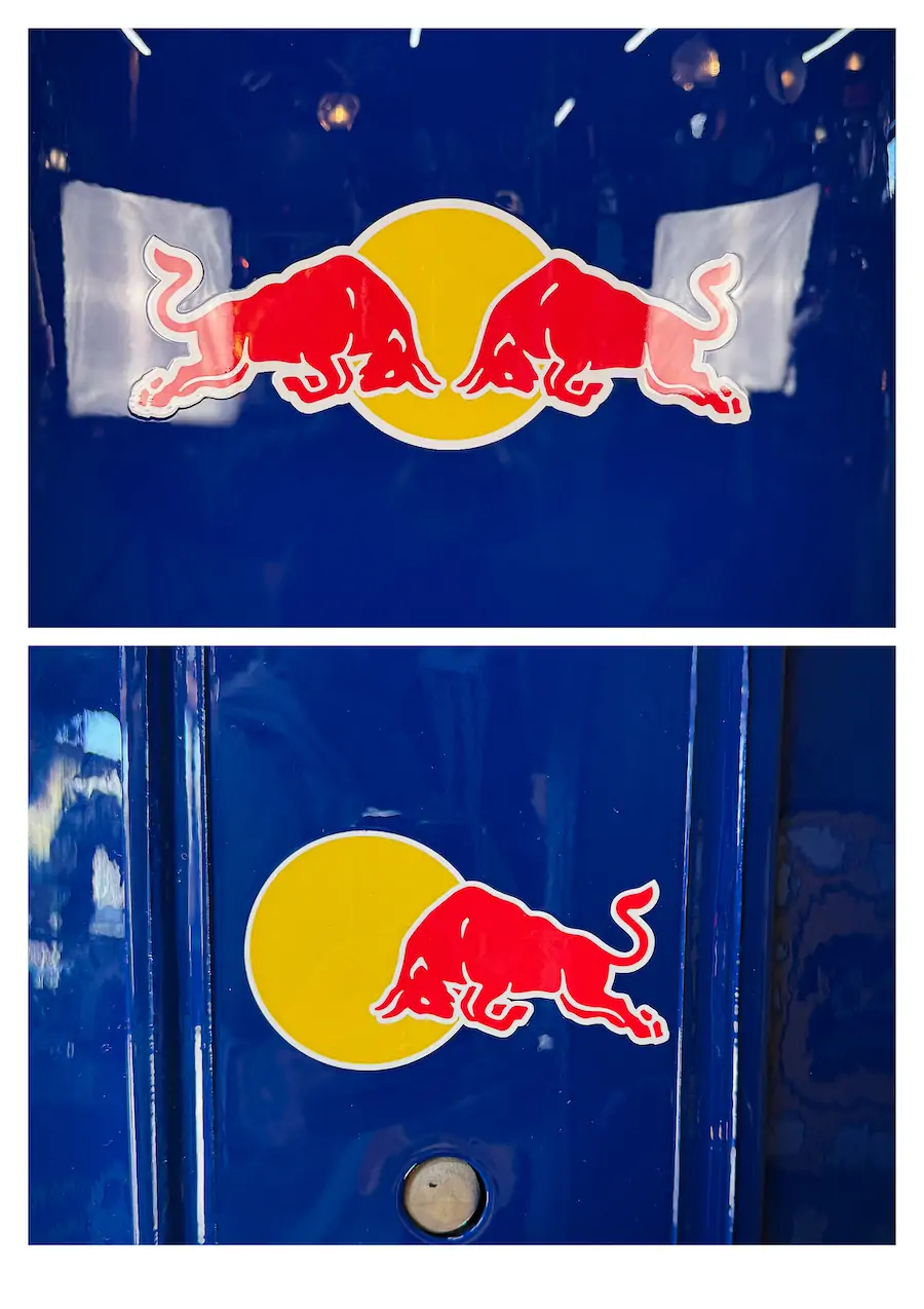 pompe à essence originale red bull