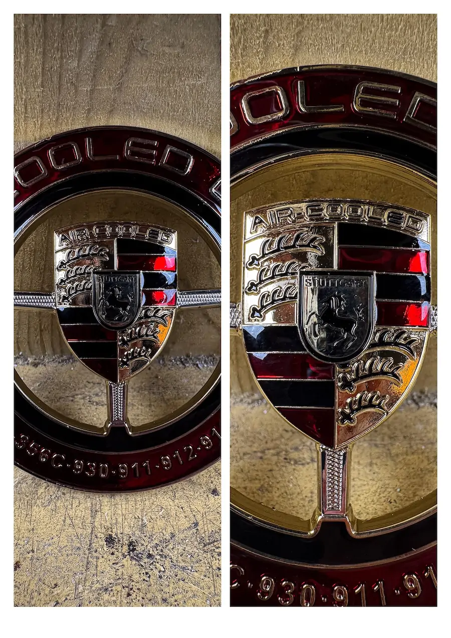 badge Porsche club officiel