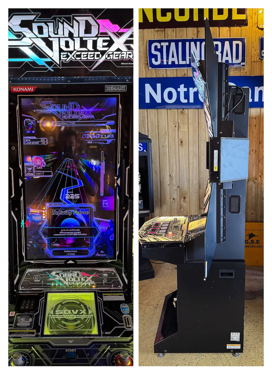 borne arcade japonaise sound voltex