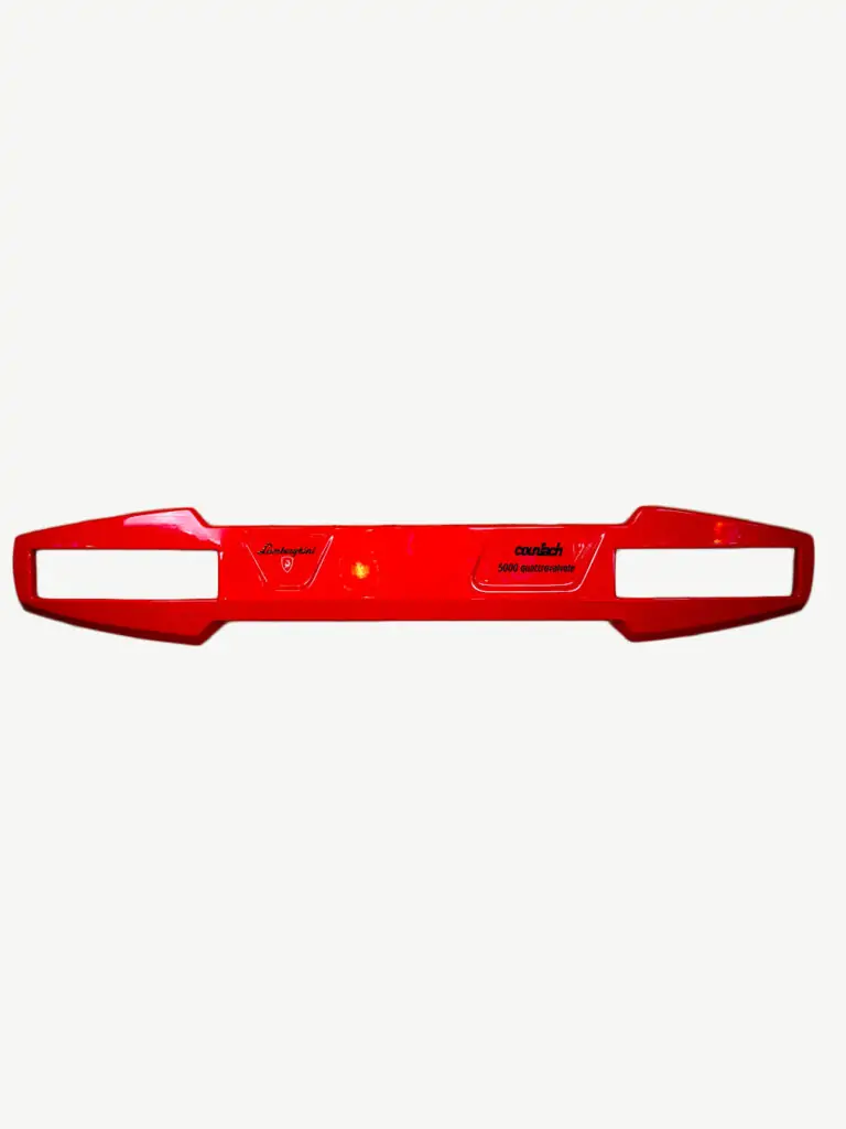 Jupe de Lamborghini Countach Rouge