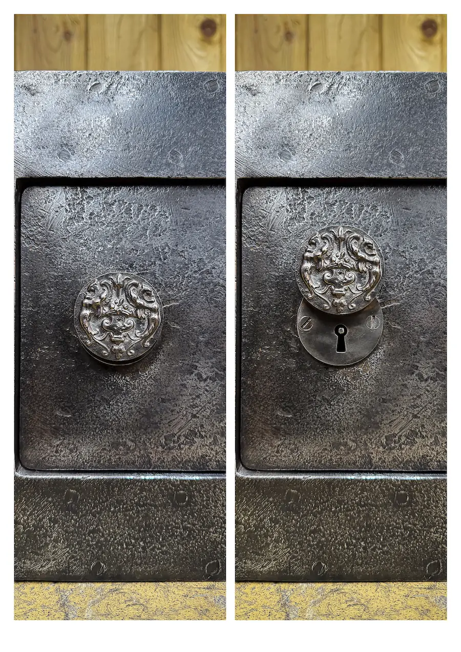 petit coffre fort ancien