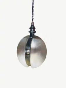 Parisian shell suspension lamp