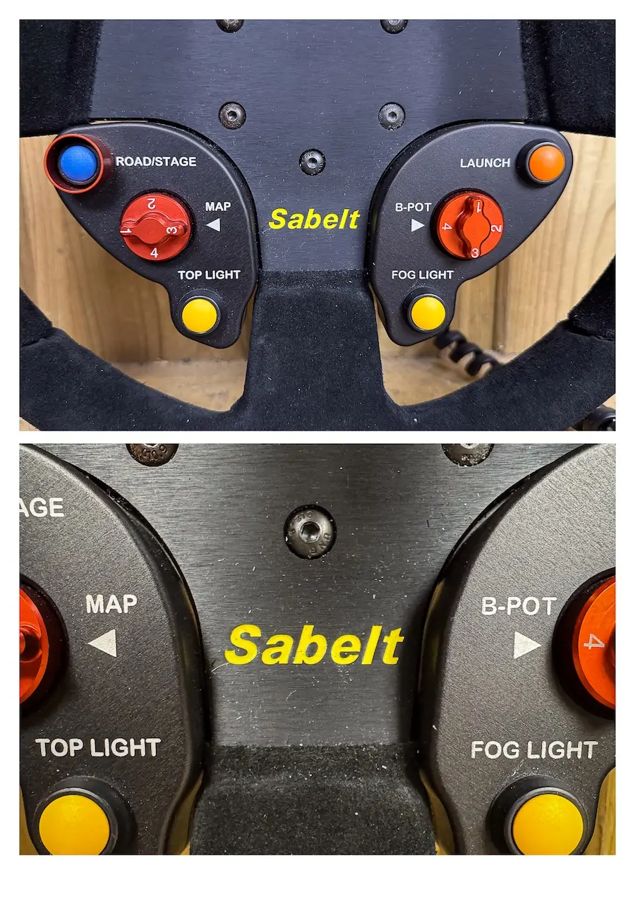 volant rally renault sport