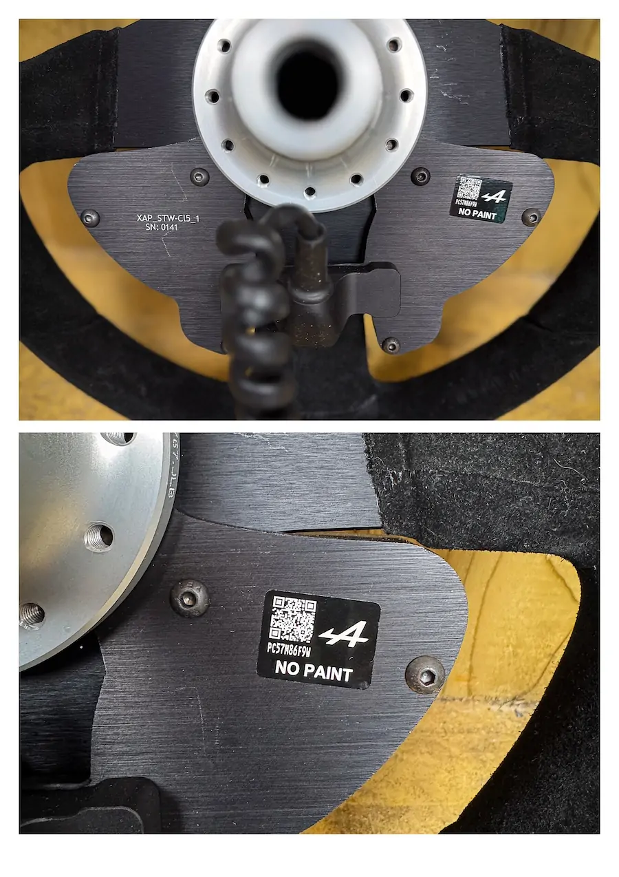 volant rally Alpine Racing Rally